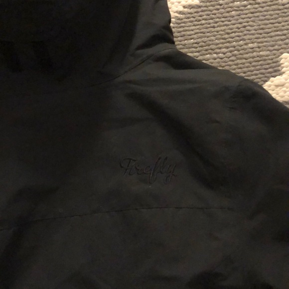 Firefly matte black waterproof snow/ski jacket - Picture 7 of 7